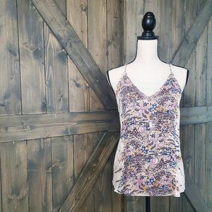 Love Stitch Floral Tank Top